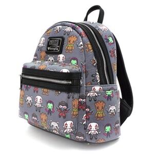 Loungefly x Marvel Guardians of the Galaxy Kawaii Print Mini Backpack